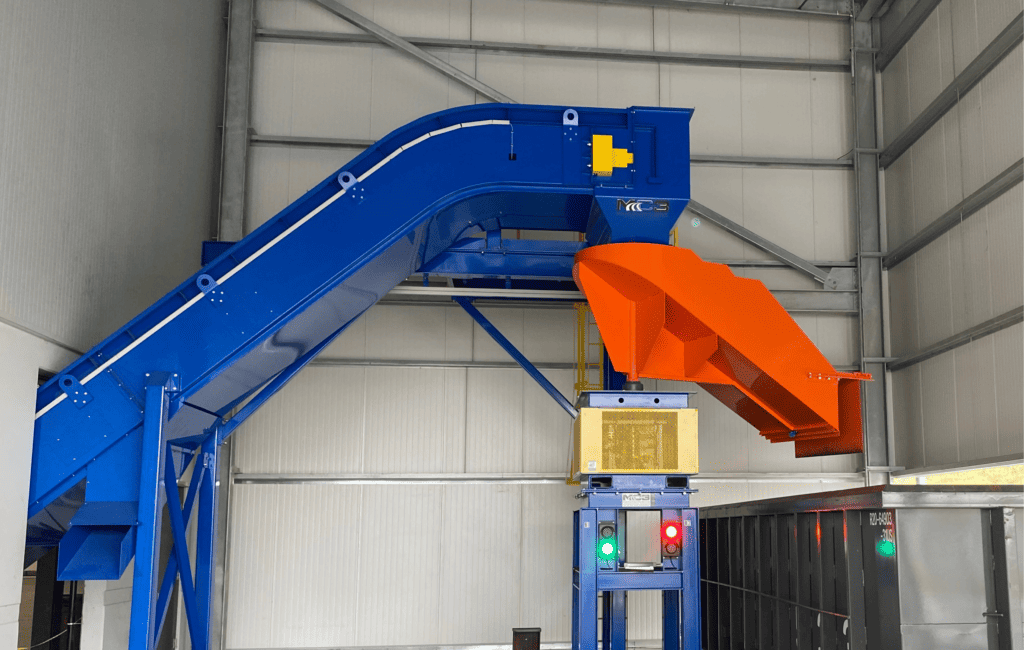 conveyor for Metal Stamping Scrap Removal