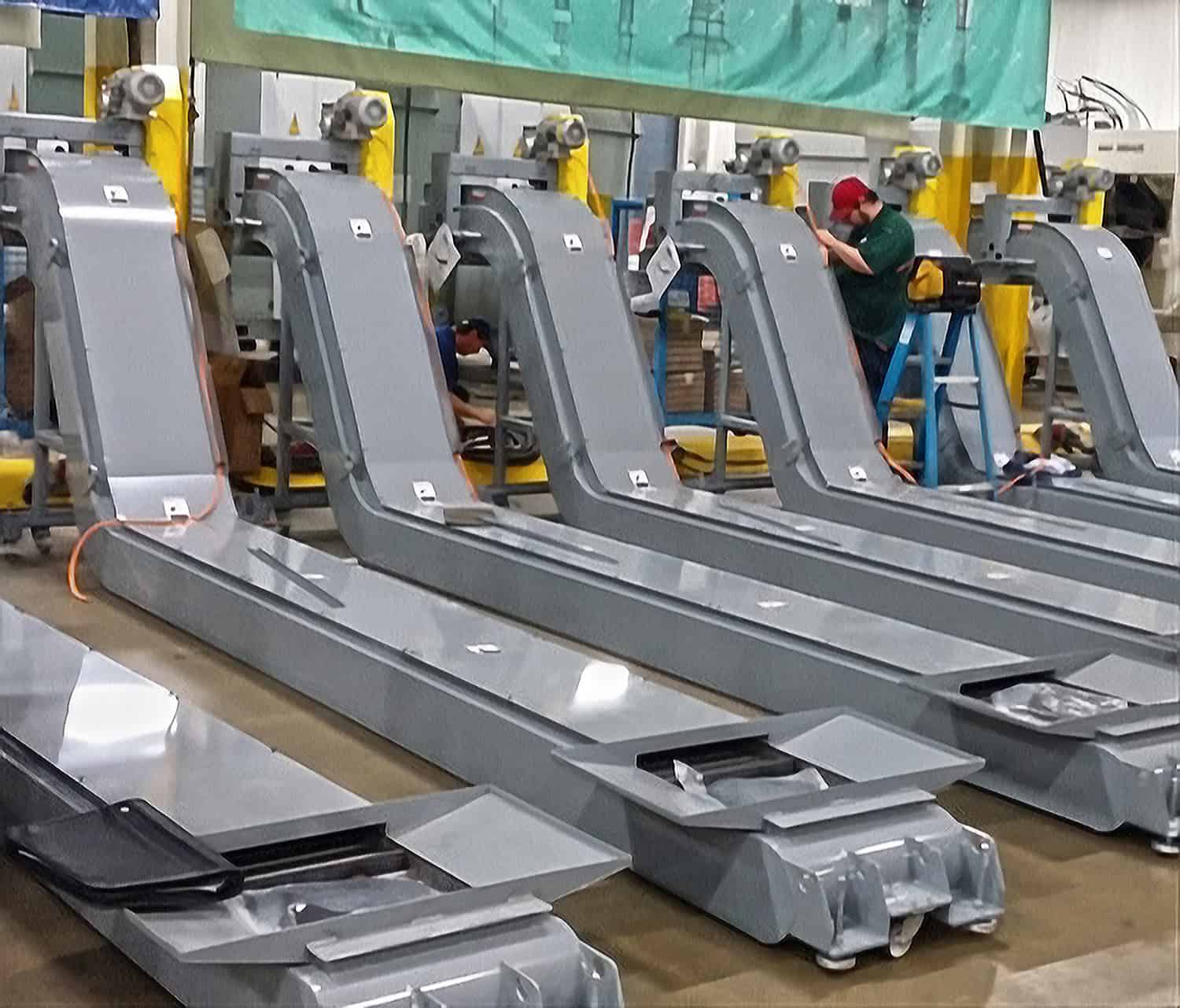 Hinged Steel Belt Conveyor